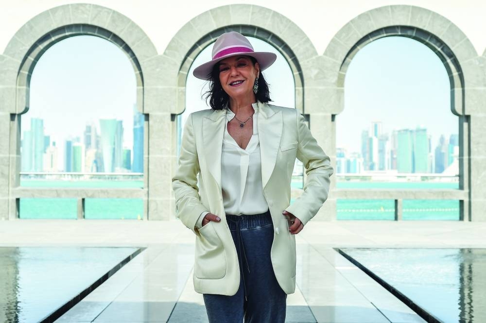 Lynne Ramsay poses during a portrait session.