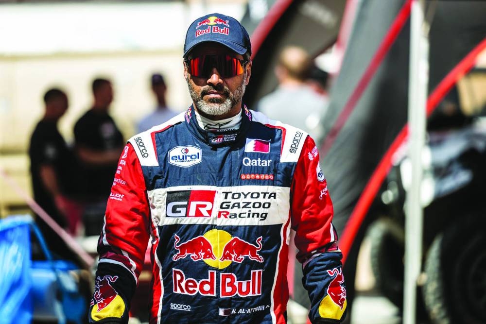 Ace driver Nasser Saleh al-Attiyah will carry Qatar’s hopes. 