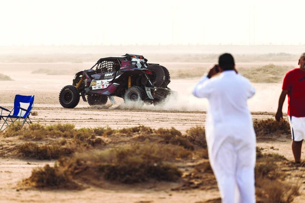 The QMMF has also entered a seven-strong team of SRT-prepared Can-Am Maverick X3s.