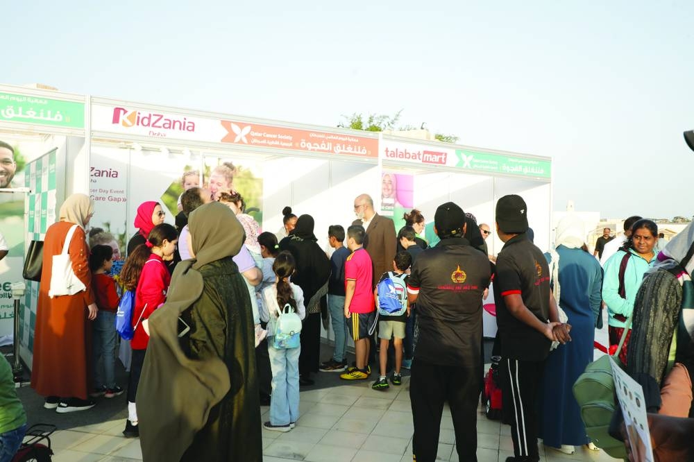 Qatar Cancer Society concludes World Cancer Day campaign.