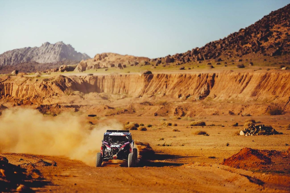     Saudi Arabia’s Dania Akeel finished as runner-up last season and will be looking to recover quickly from a disappointing Abu Dhabi Desert Challenge in her Can-Am.


