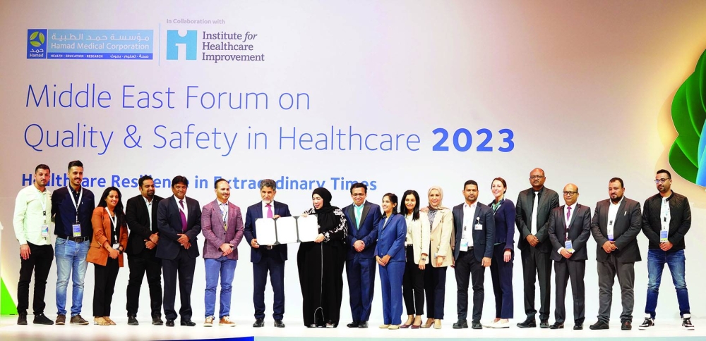 Officials mark the occasion.