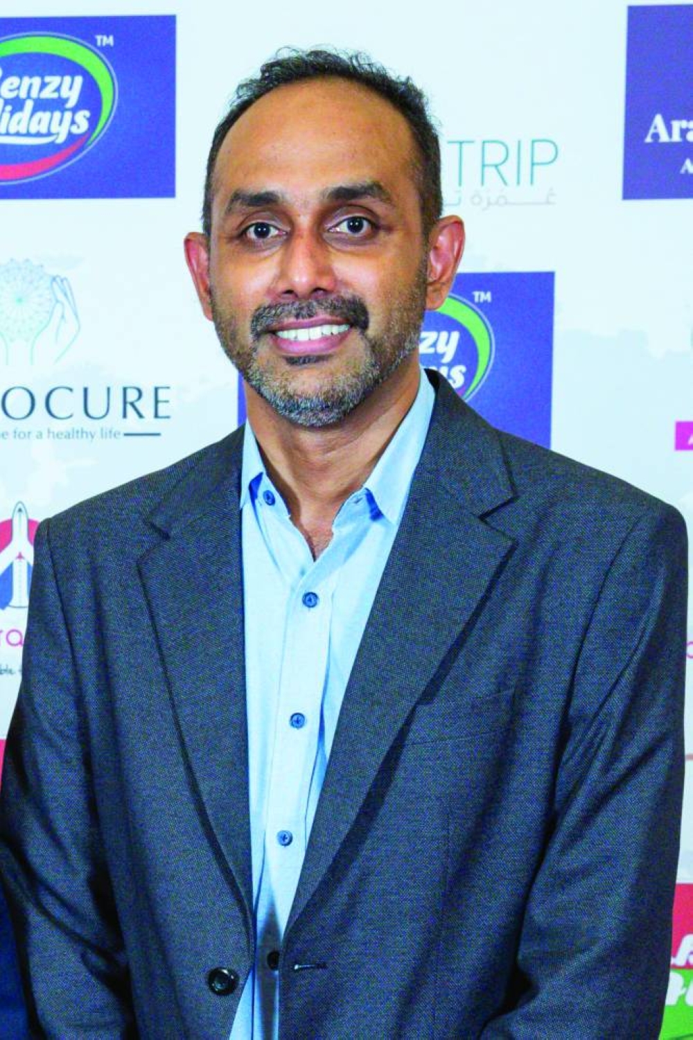 Anshad Ebrahim, general manager of Akbar Travels of India.