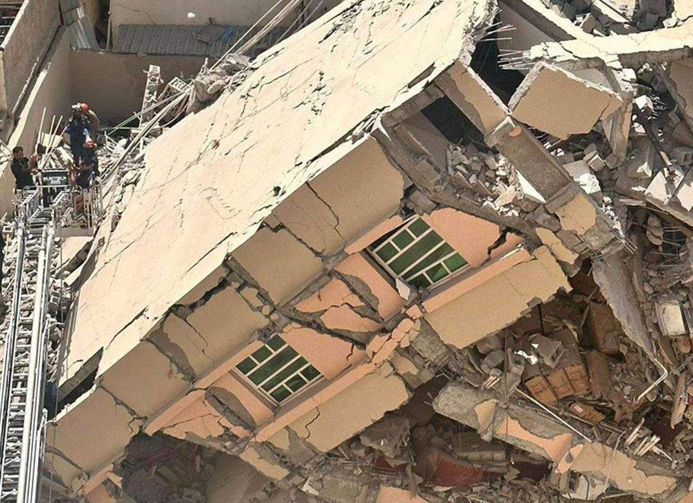 Photos by local media