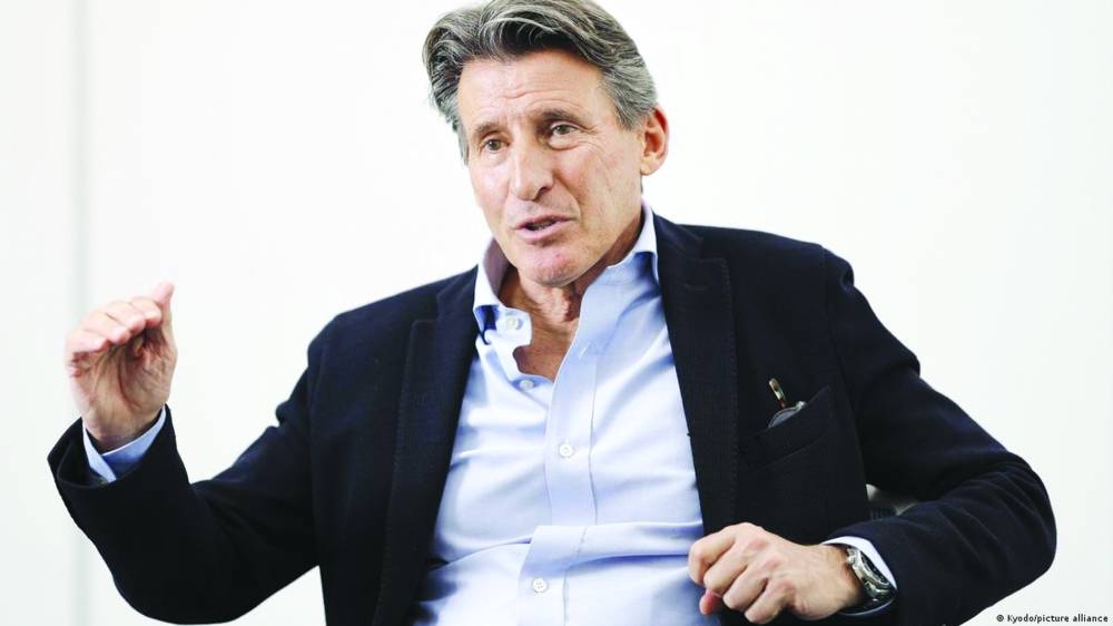 World Athletics president Sebastian Coe.