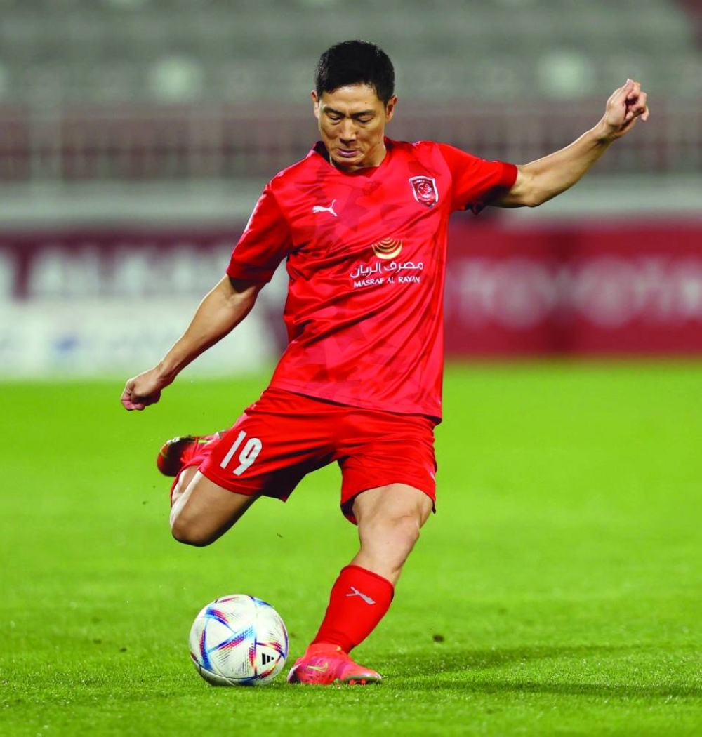 Al Duhail’s striker Nam Tae-hee