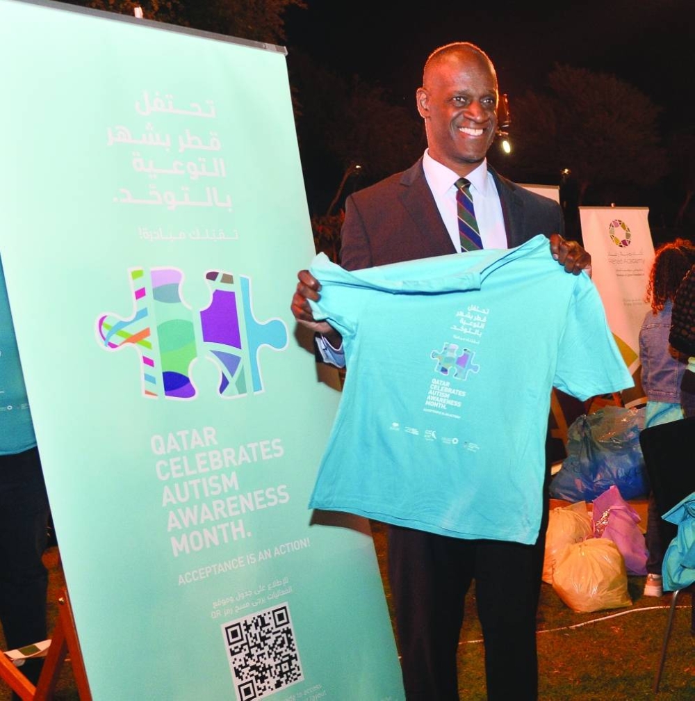 US ambassador Timmy T Davis at the event Sunday. PICTURE: Shaji Kayamkulam