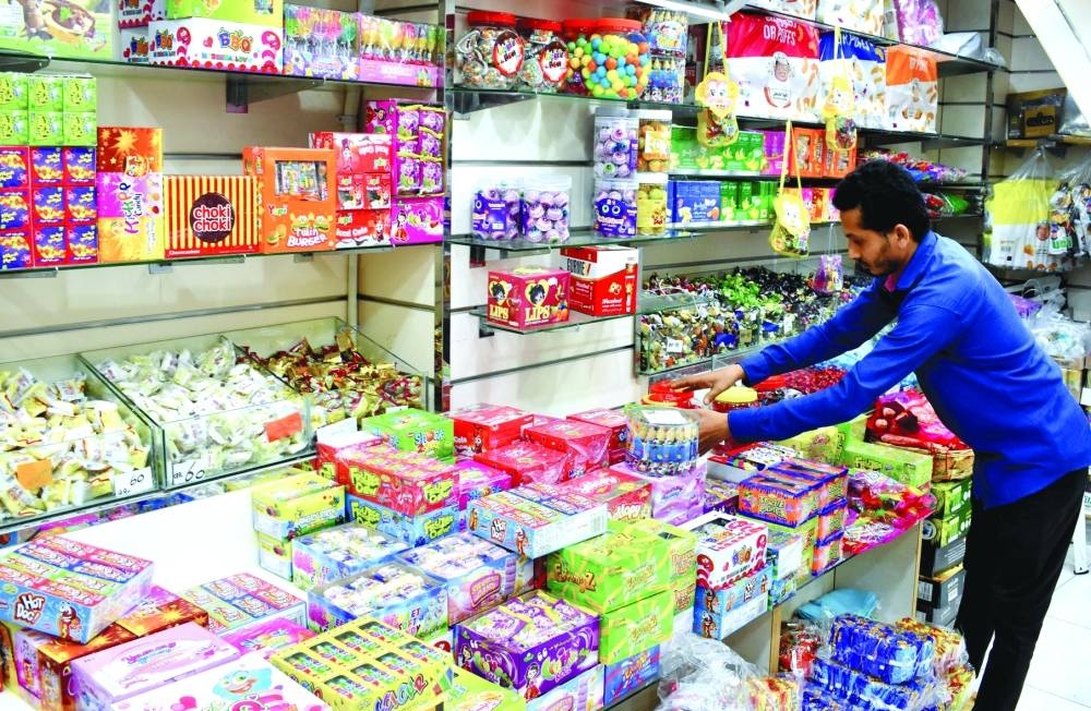 Souq Waqif is among the places witnessing high demand for various products ahead of Garangao. PICTURE: Thajudheen