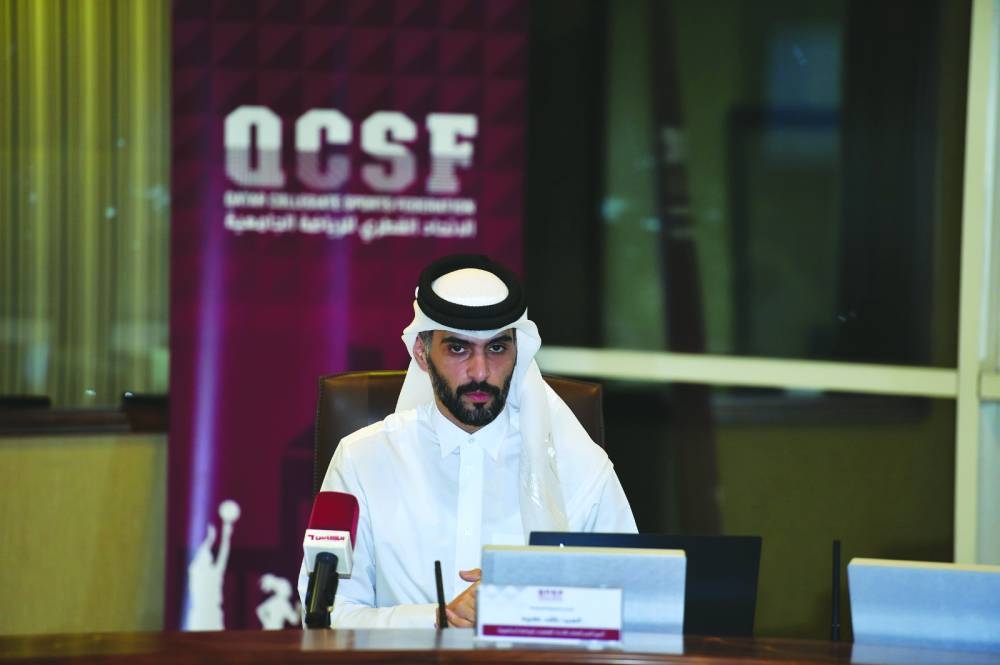 Dr Ibrahim bin Saleh al-Naimi, 
President of Qatar Collegiate Sports Federation