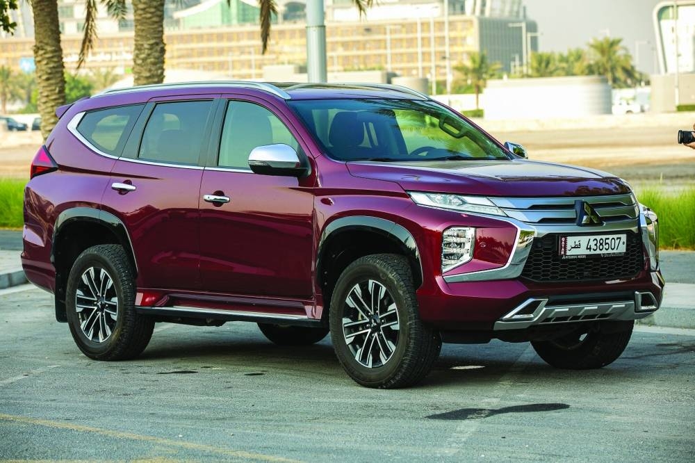 The Mitsubishi Montero Sport.