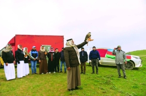 Al Gannas releases 55 falcons in Azerbaijan - Vimarsana News