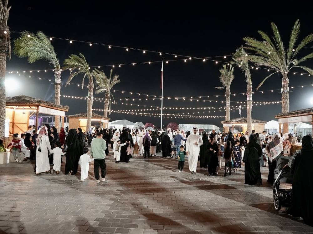 Members of the public at the Ramadan Book Fair.