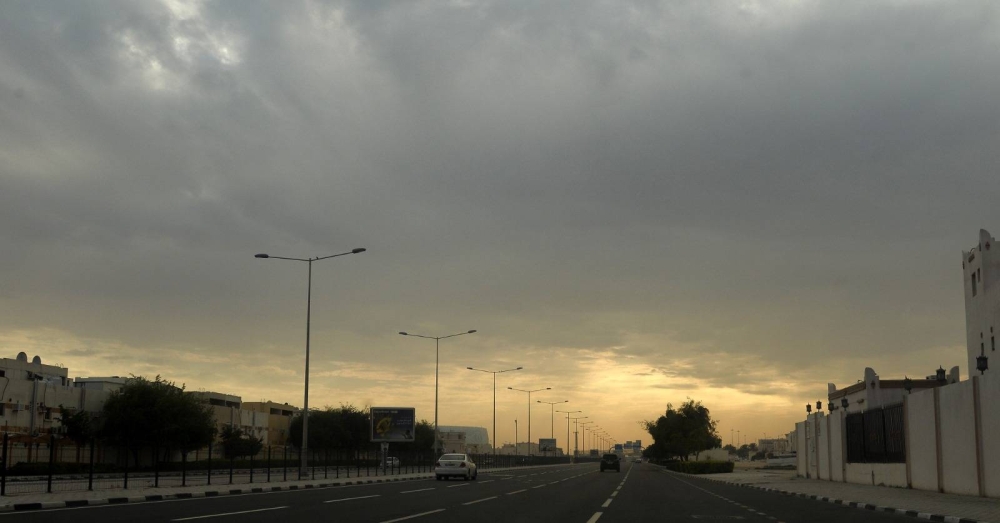 Overcast conditions in Doha Tuesday. PICTURE: Shaji Kayamkulam