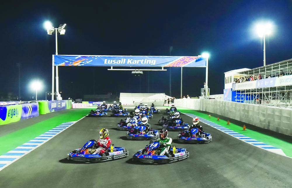 More than 40 competitors – mainly from the Qatar Motorsports Academy – are taking part in the inaugural edition of the Qatar Karting Championship.