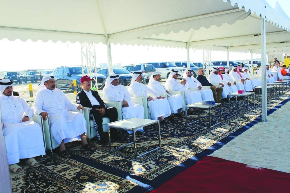 QRCS officials at the event.