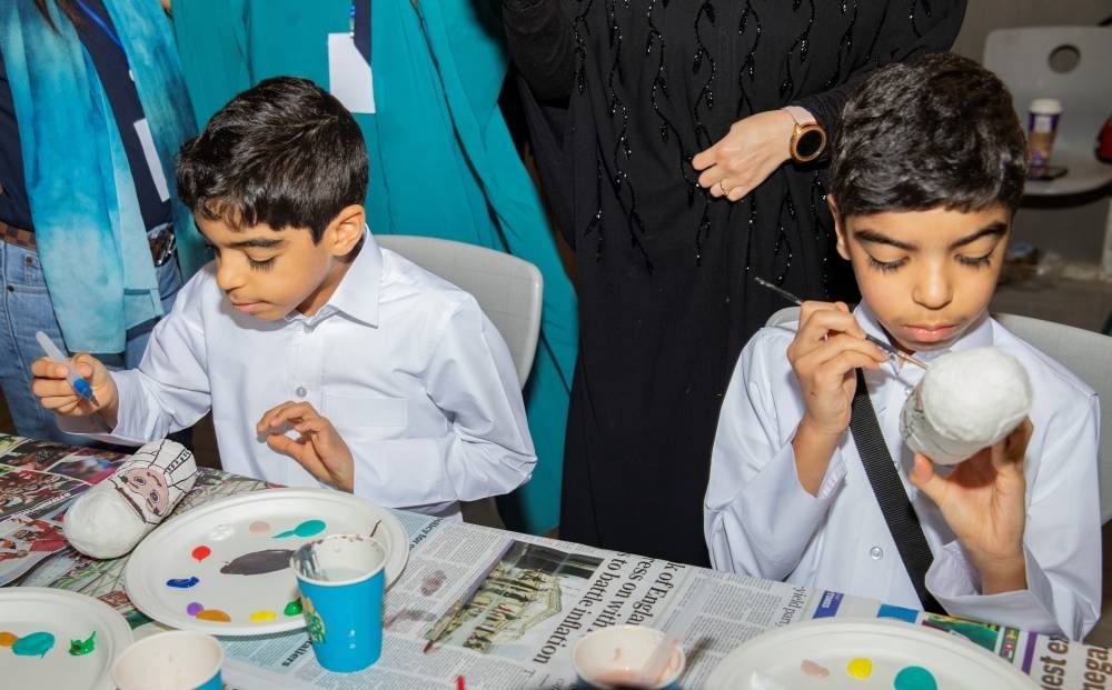 The celebrations saw the participation of over 50 differently-abled children and their families from over 16 nationalities residing in Qatar. PICTURE: Geraldine Fernandes.
