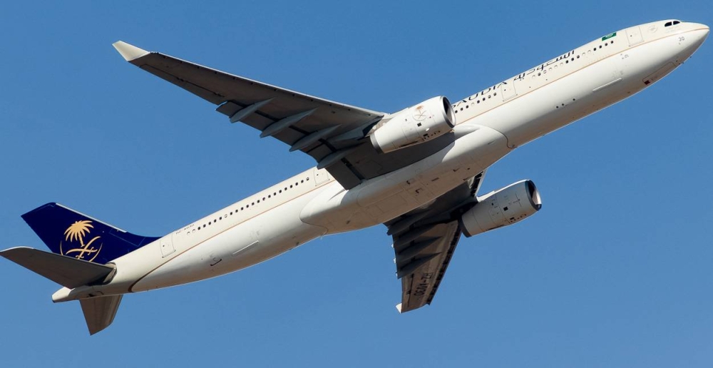 The Airbus A330 bound for Saudi Arabia "was exposed to gunfire damage... with guests and crew on board" ahead of its scheduled departure to Riyadh, Saudia said in a statement.