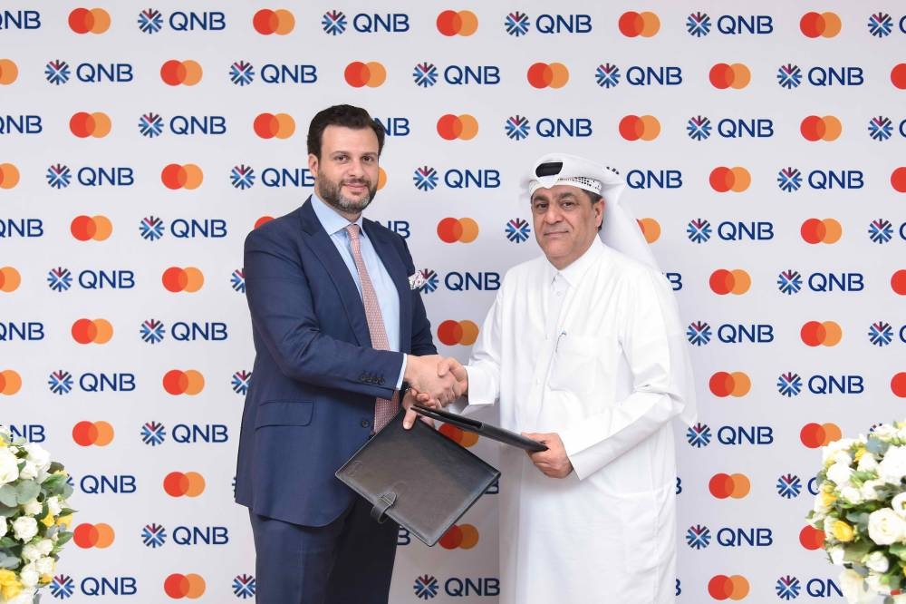 QNB et Mastercard signent un accord de carte de crédit commerciale