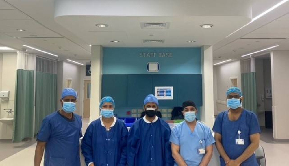 Ophthalmology theatre start in AAH