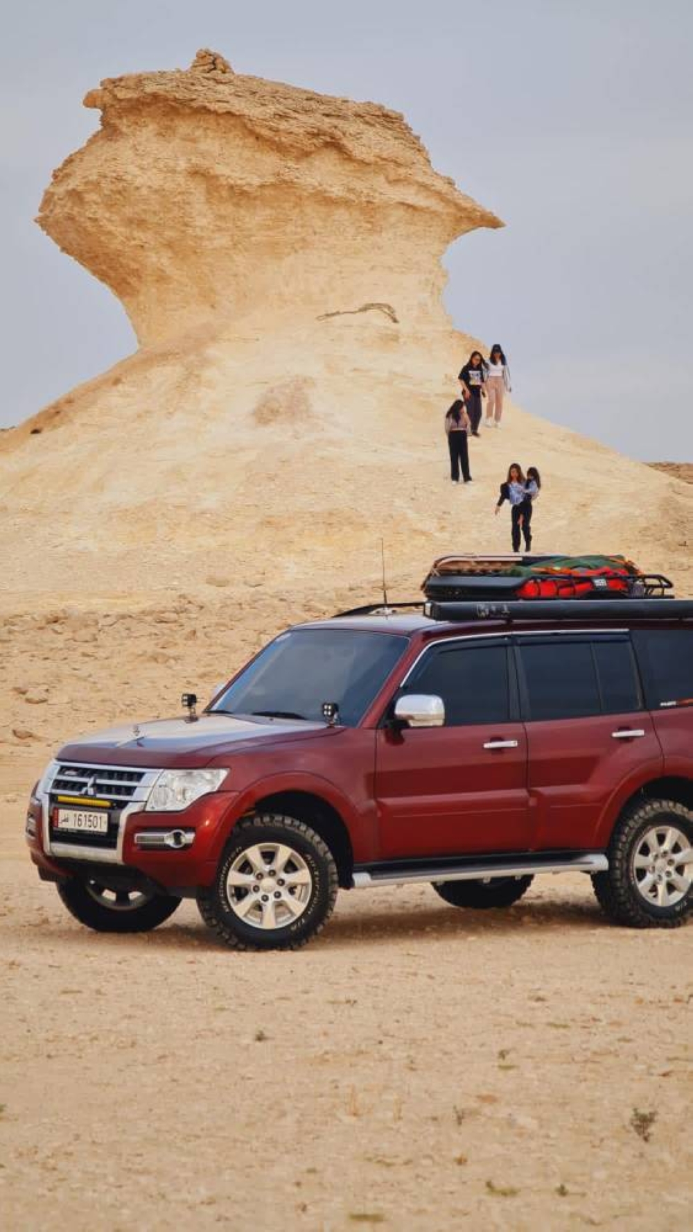 Exploring Zekreet with family and friends.