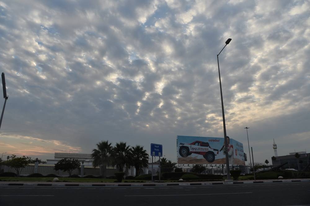 The overcast skies Wednesday. PICTURE: Shaji Kaymkulam