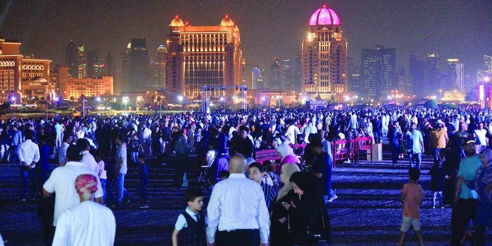 People engaged in several activities at Katara and Souq Waqif. PICTURES: Thajudheen and Shaji Kayamkulam.