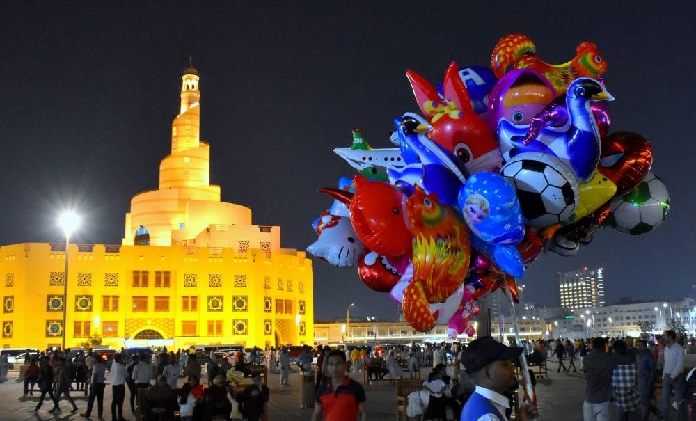 People engaged in several activities at Katara and Souq Waqif. PICTURES: Thajudheen and Shaji Kayamkulam.