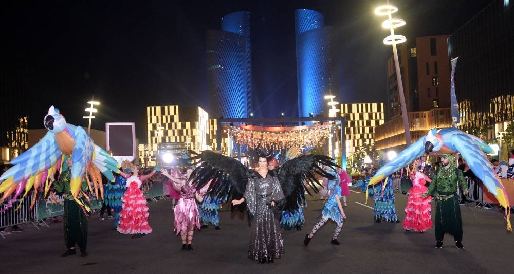The parade is one of the highlights of the Lusail Boulevard Eid celebrations. PICTURE: Shaji Kayamkulam