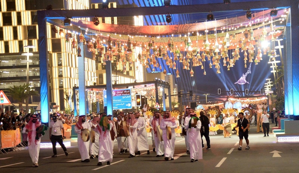 The parade is one of the highlights of the Lusail Boulevard Eid celebrations. PICTURE: Shaji Kayamkulam