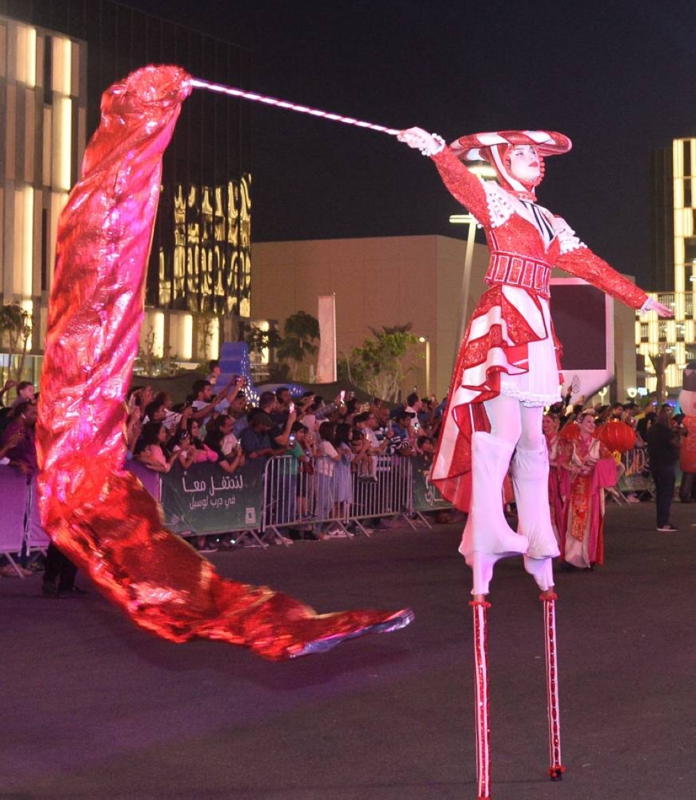 The parade is one of the highlights of the Lusail Boulevard Eid celebrations. PICTURE: Shaji Kayamkulam