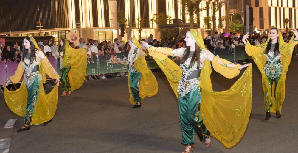 The parade is one of the highlights of the Lusail Boulevard Eid celebrations. PICTURE: Shaji Kayamkulam