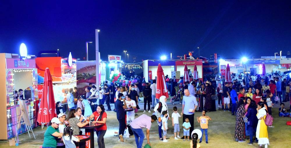 Eid festivities at the Doha Corniche, Mega Park Carnival (Al Bidda Park) and Souq Waqif. PICTURES: Thajudheen and QNA