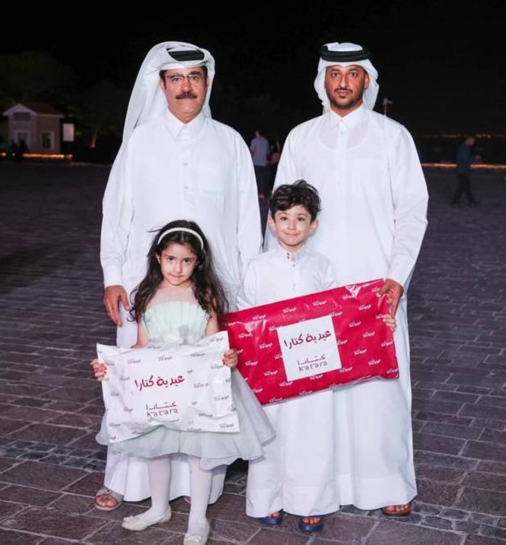 Glimpses of the Eid festivities at Katara.