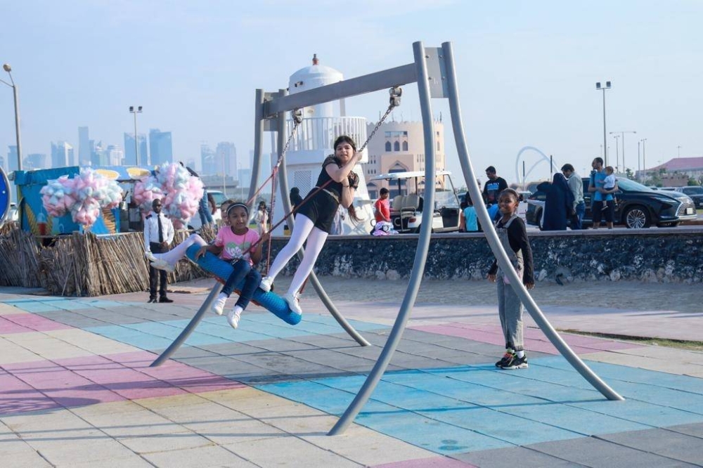 Glimpses of the Eid festivities at Katara.