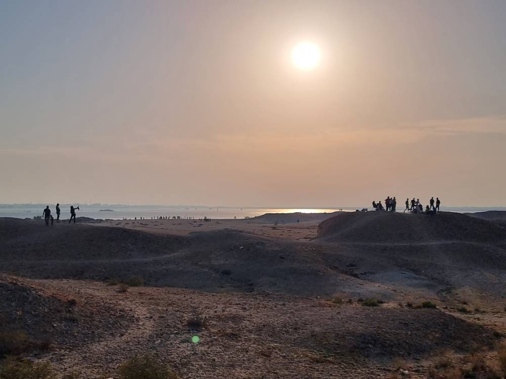Purple Island offers a picturesque view of the sunset. PICTURE: Joey Aguilar