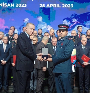 Turkish President honours Qatar International Search and Rescue Group - Vimarsana News