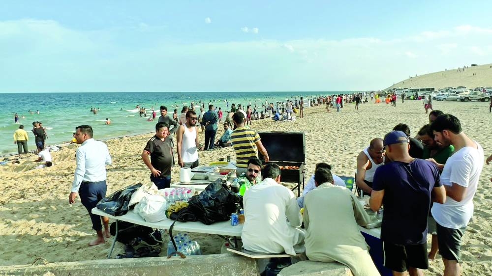 Sealine during the Eid holiday.