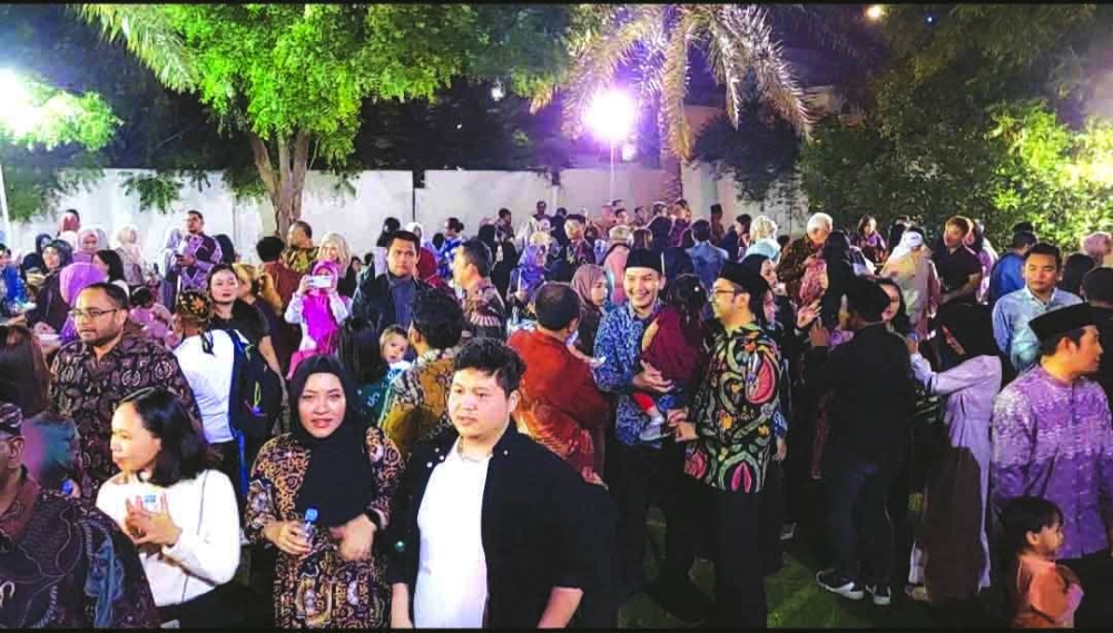 KBRI mengadakan pesta Idul Fitri