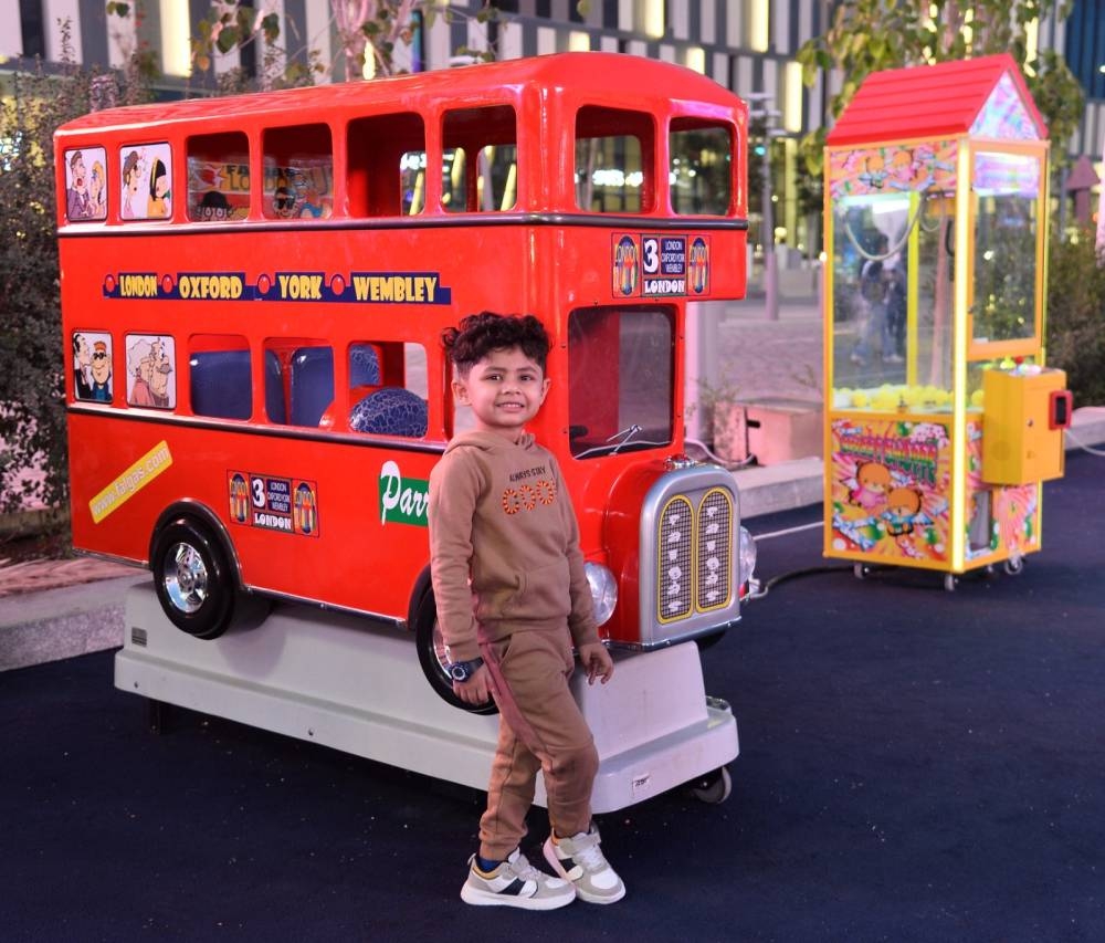 Some of the activities at Lusail Boulevard Friday as most of the Eid al Fitre festivities across the country were concluded Friday.  PICTURES: Shaji Kayamkulam