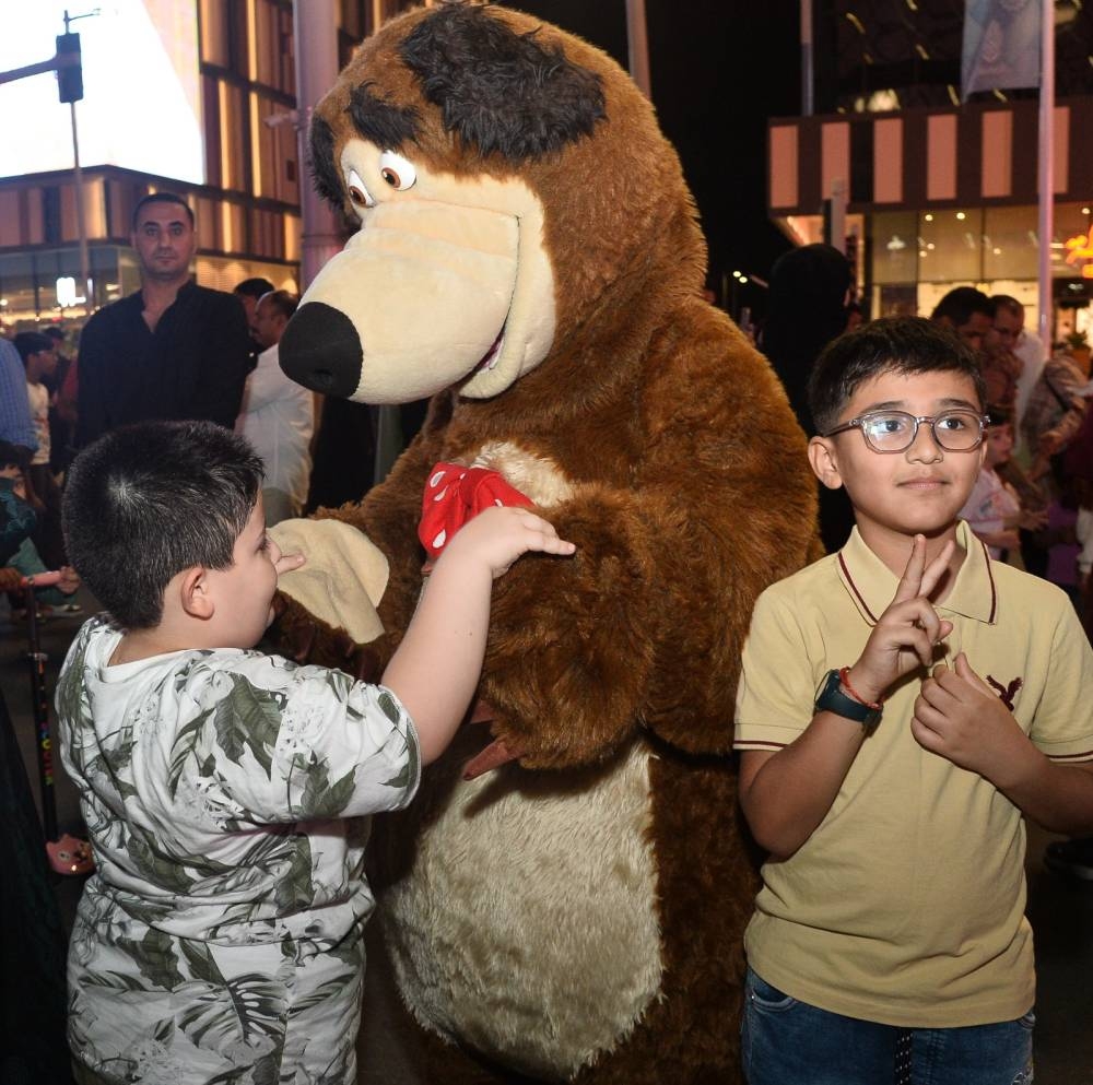 Some of the activities at Lusail Boulevard Friday as most of the Eid al Fitre festivities across the country were concluded Friday.  PICTURES: Shaji Kayamkulam
