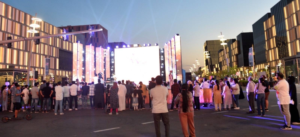 Some of the activities at Lusail Boulevard Friday as most of the Eid al Fitre festivities across the country were concluded Friday.  PICTURES: Shaji Kayamkulam