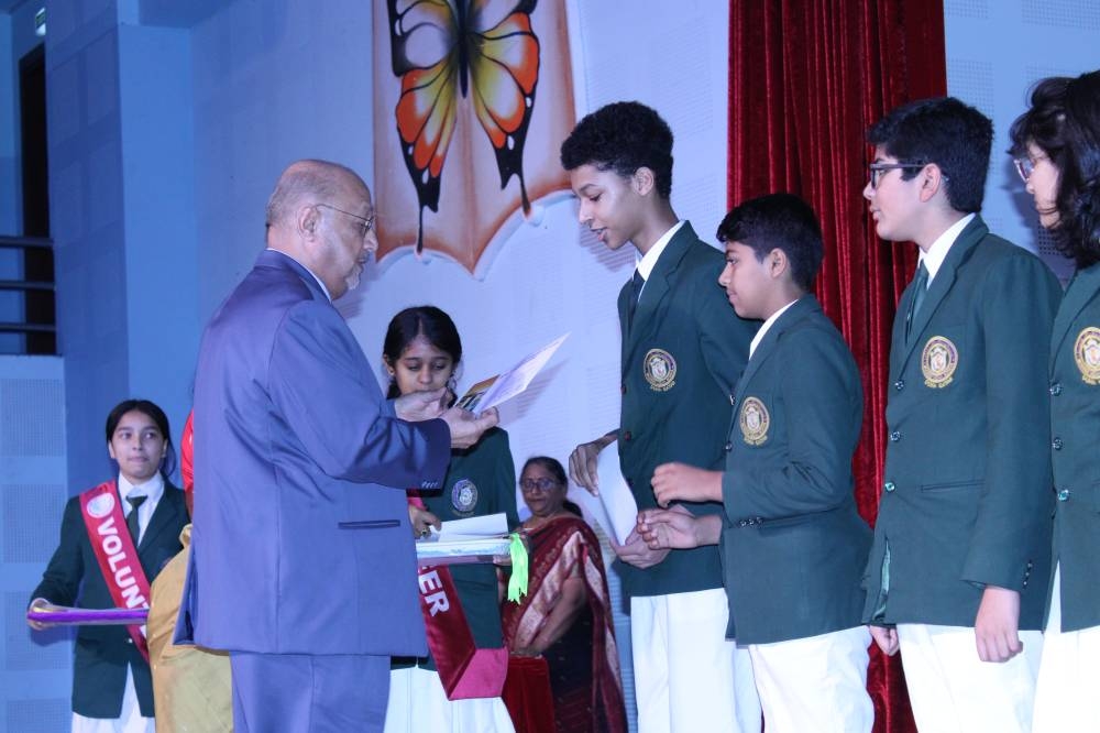 Visuals from the award ceremony.