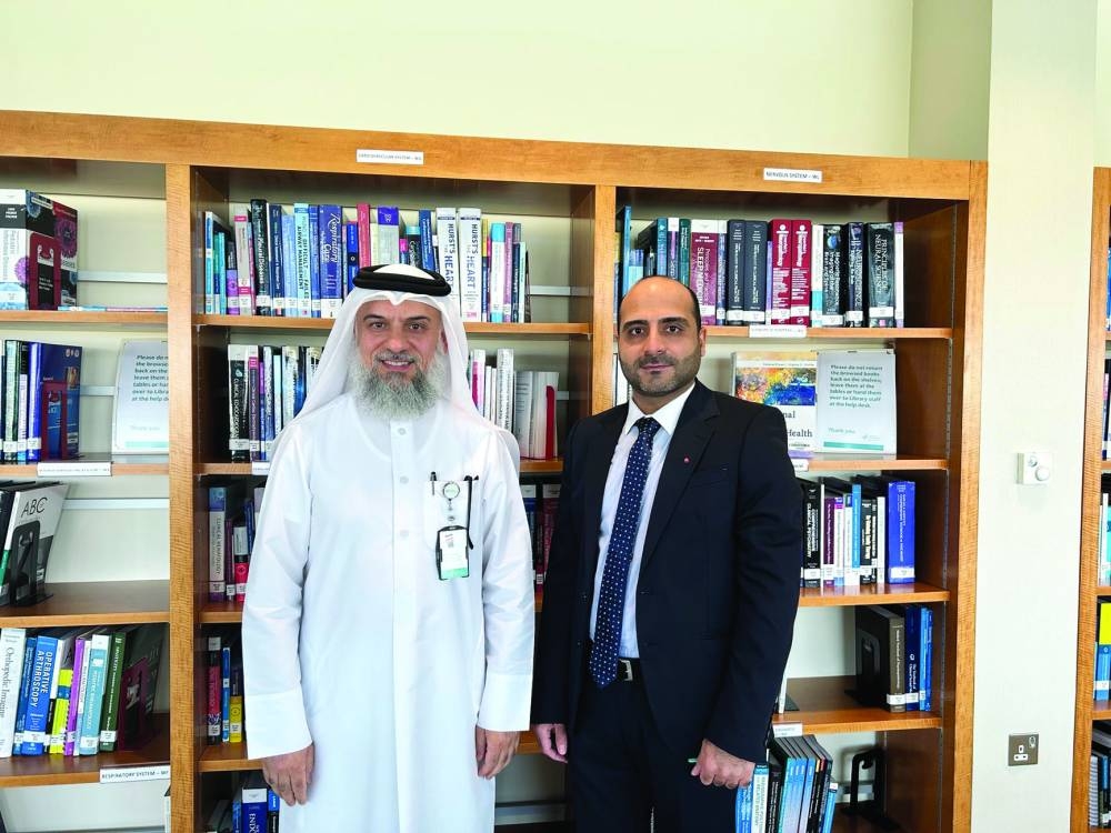 Prof Ibrahim Janahi and Dr Yahya Hani.