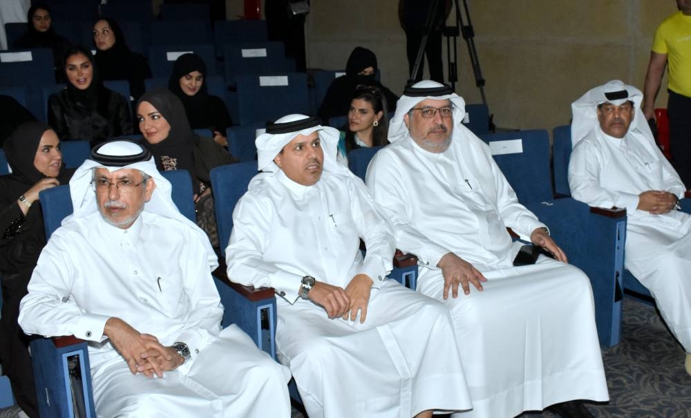 Officials and panellists at the event Monday. PICTURE: Thajudheen