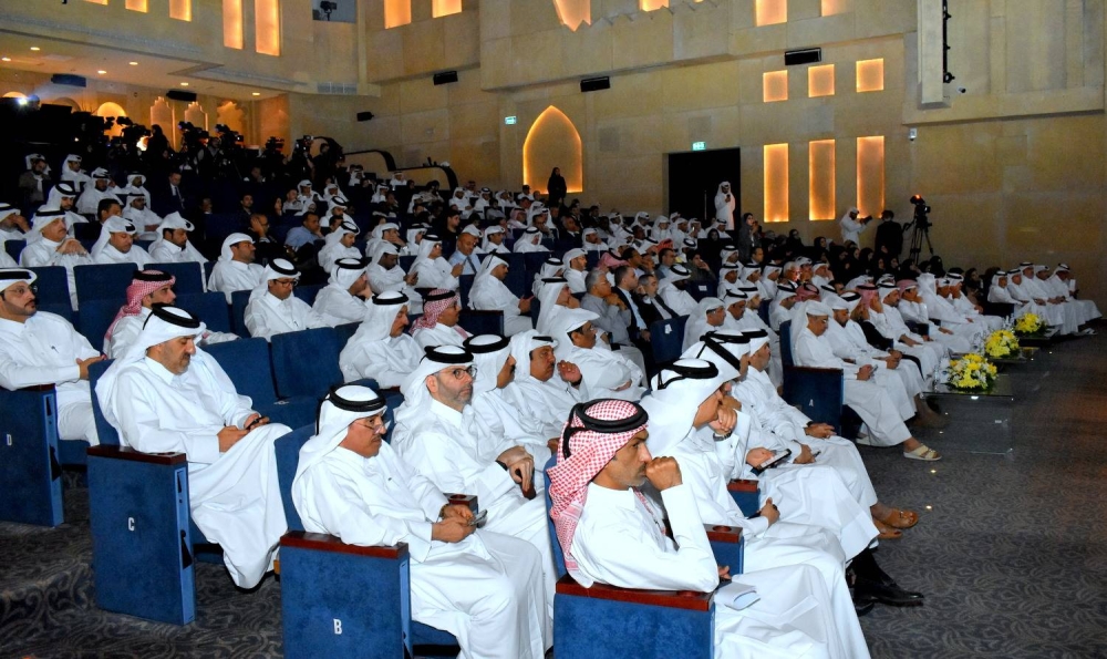 Officials and panellists at the event Monday. PICTURE: Thajudheen
