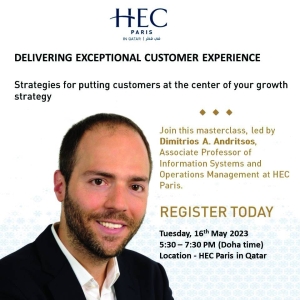 HEC Paris master class on May 16 - Vimarsana News