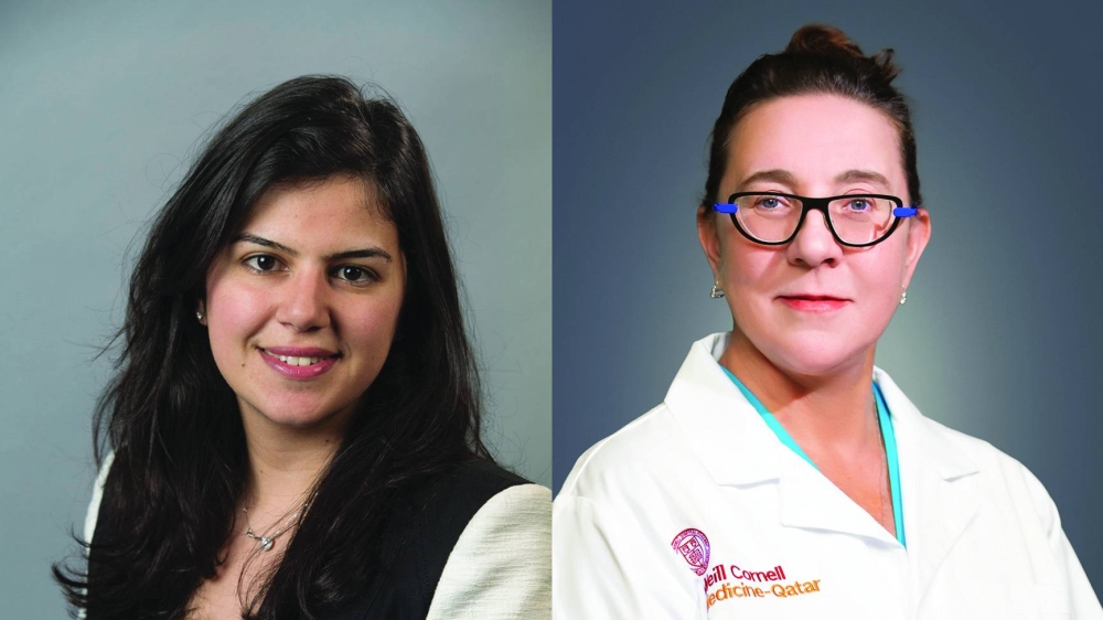 Dr Tania Jaber and Dr Caitlin Huckell.