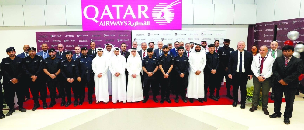 Dignitaries and official at the event.