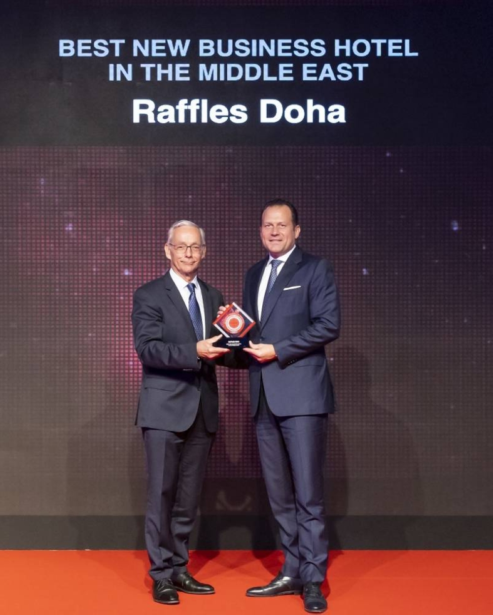 Raffles Doha took home the title of Best New Business Hotel in the Middle East.
