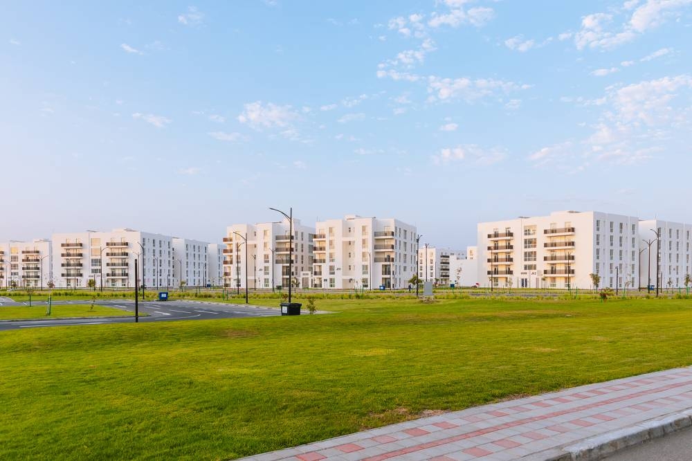 A view of the Madinatna project.